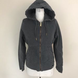 American Giant grey medium sweatshirt hoodie